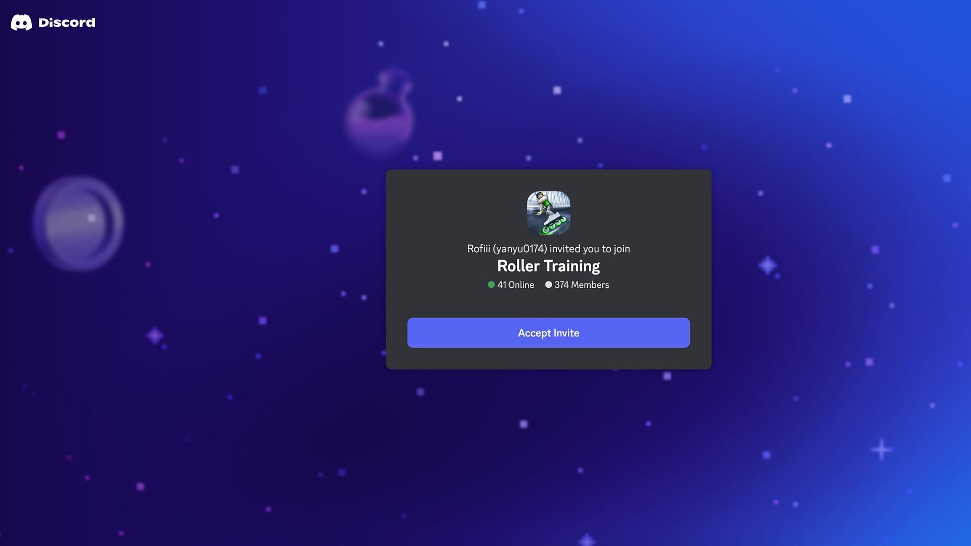 Discord link (Image via Discord)